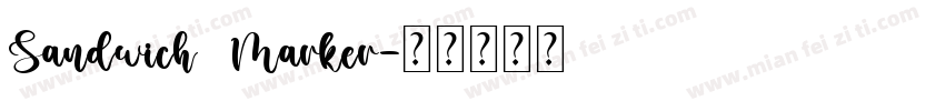 Sandwich Marker字体转换